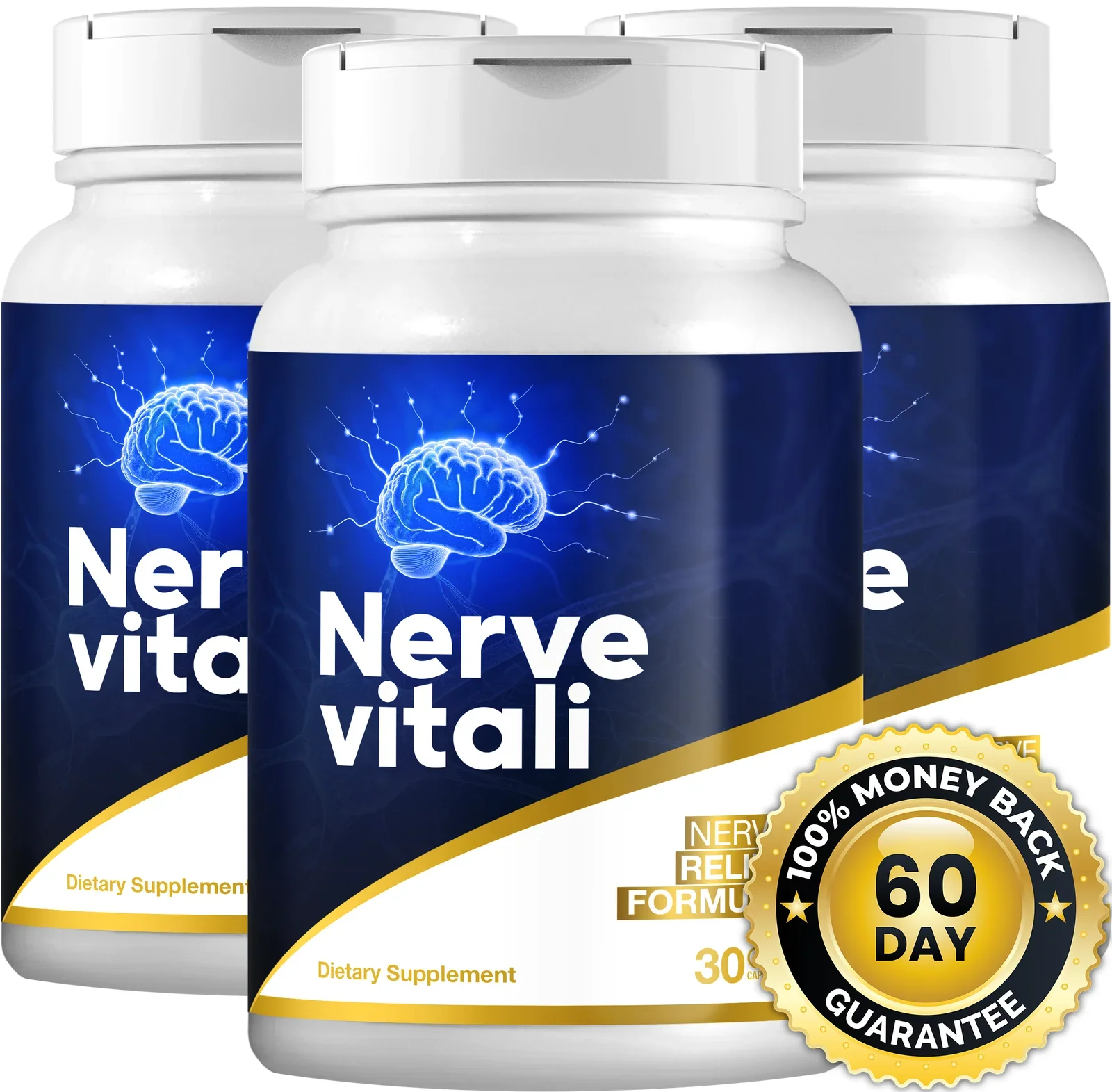 NerveVitali 3 bottles